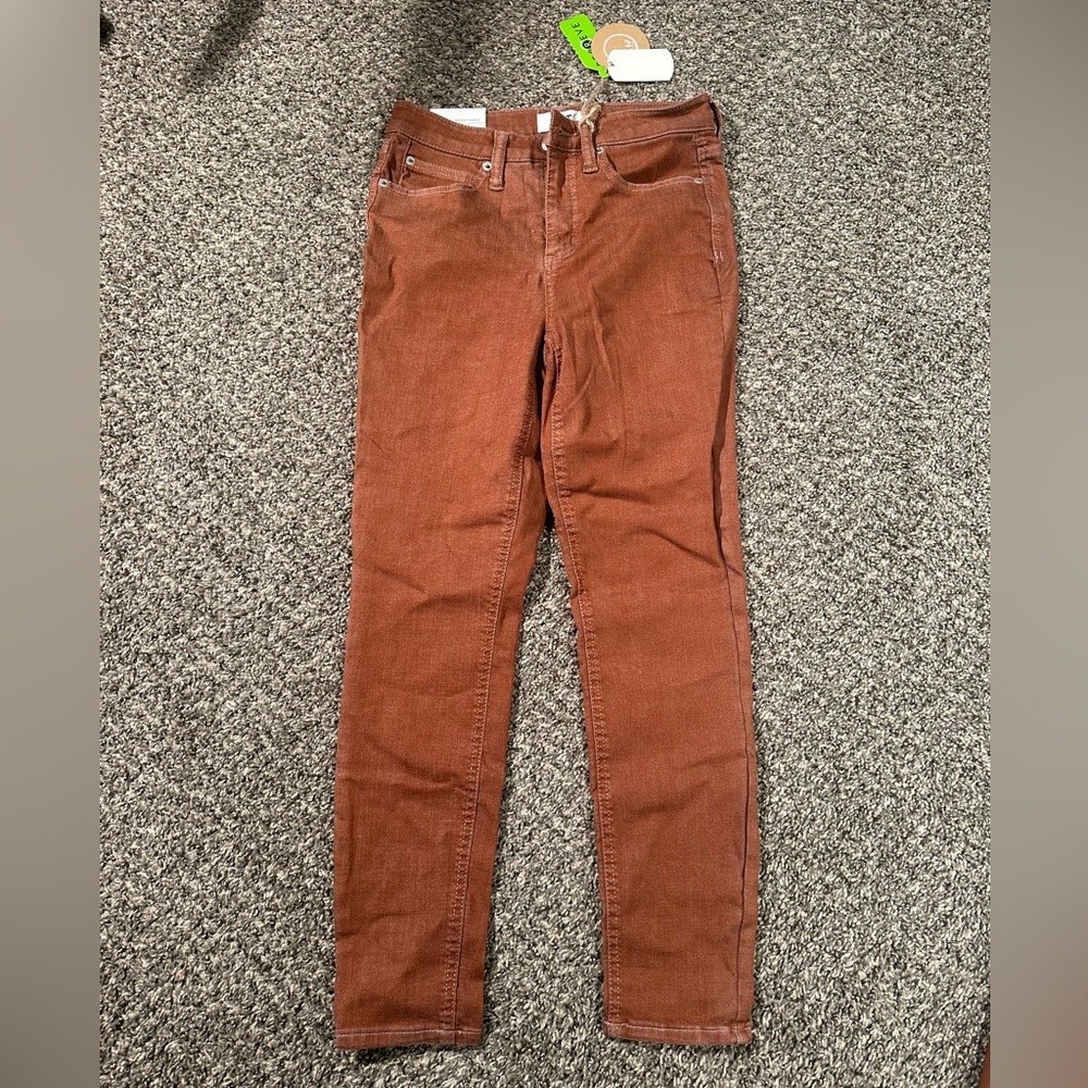 Oat New York High Rise Skinny Ankle Jean